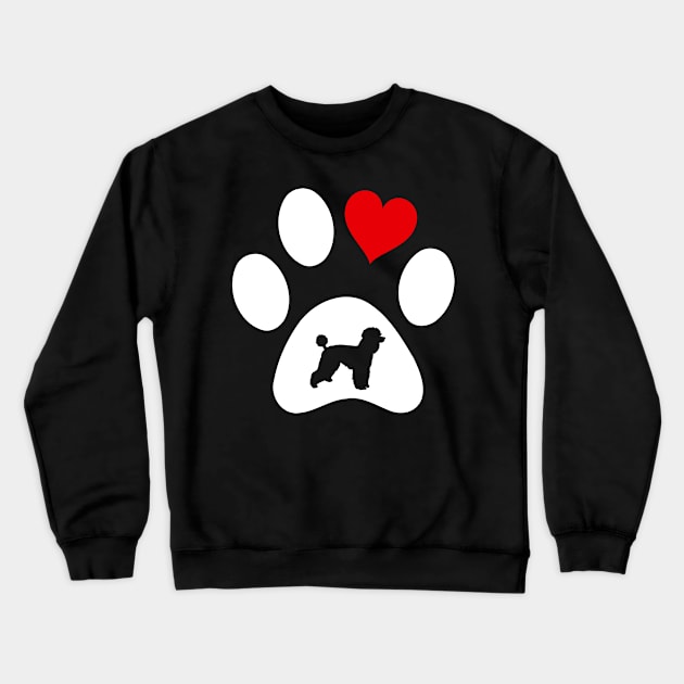 Toy Poodle Lover Crewneck Sweatshirt by JKFDesigns